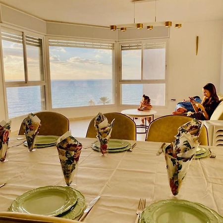Nitsa Sea View Luxurious Apartment Netánja Kültér fotó